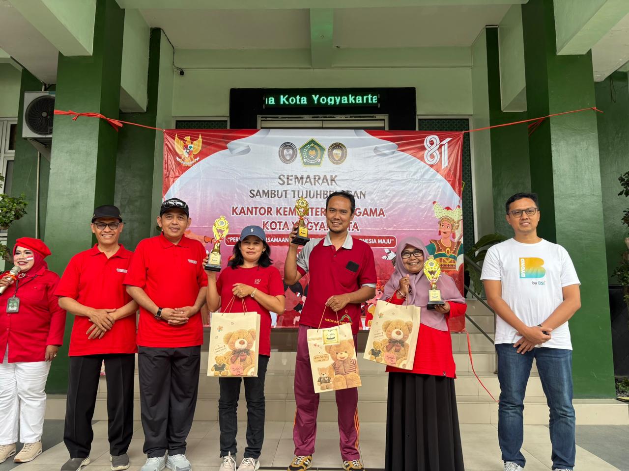 Semarak HUT ke-81 RI, Kankemenag Kota Yogyakarta Gelar Lomba Karaoke Antar-Unit Kerja