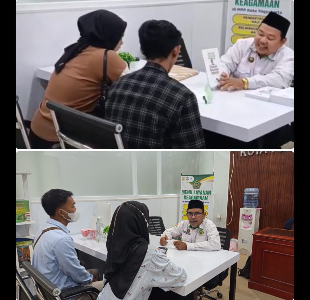 Penyuluh Agama KUA Mergangsan dan Kraton Layani Peserta Bimwin di MPP Balai Kota Yogyakarta